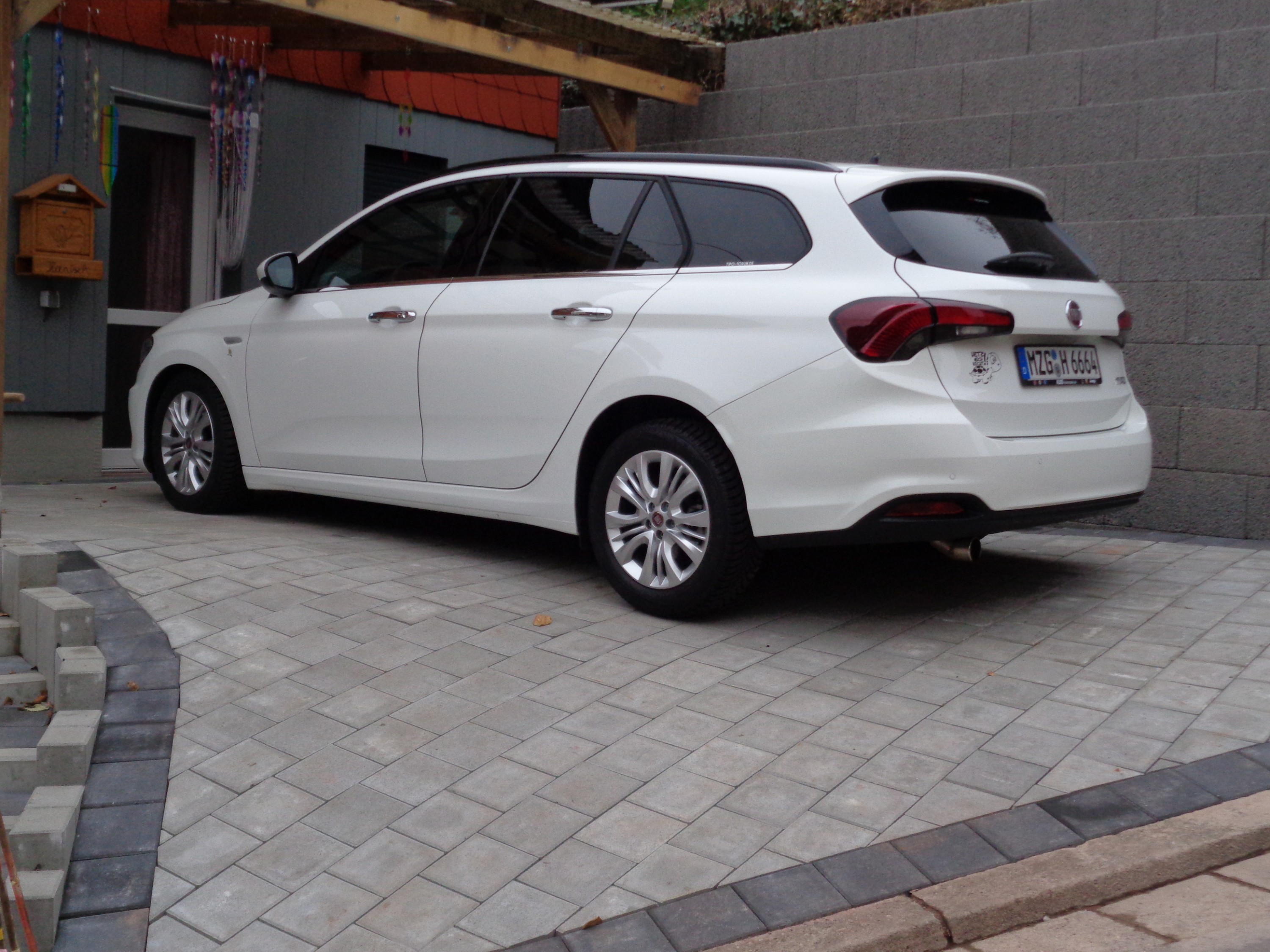 Erste offizielle Auffahrt