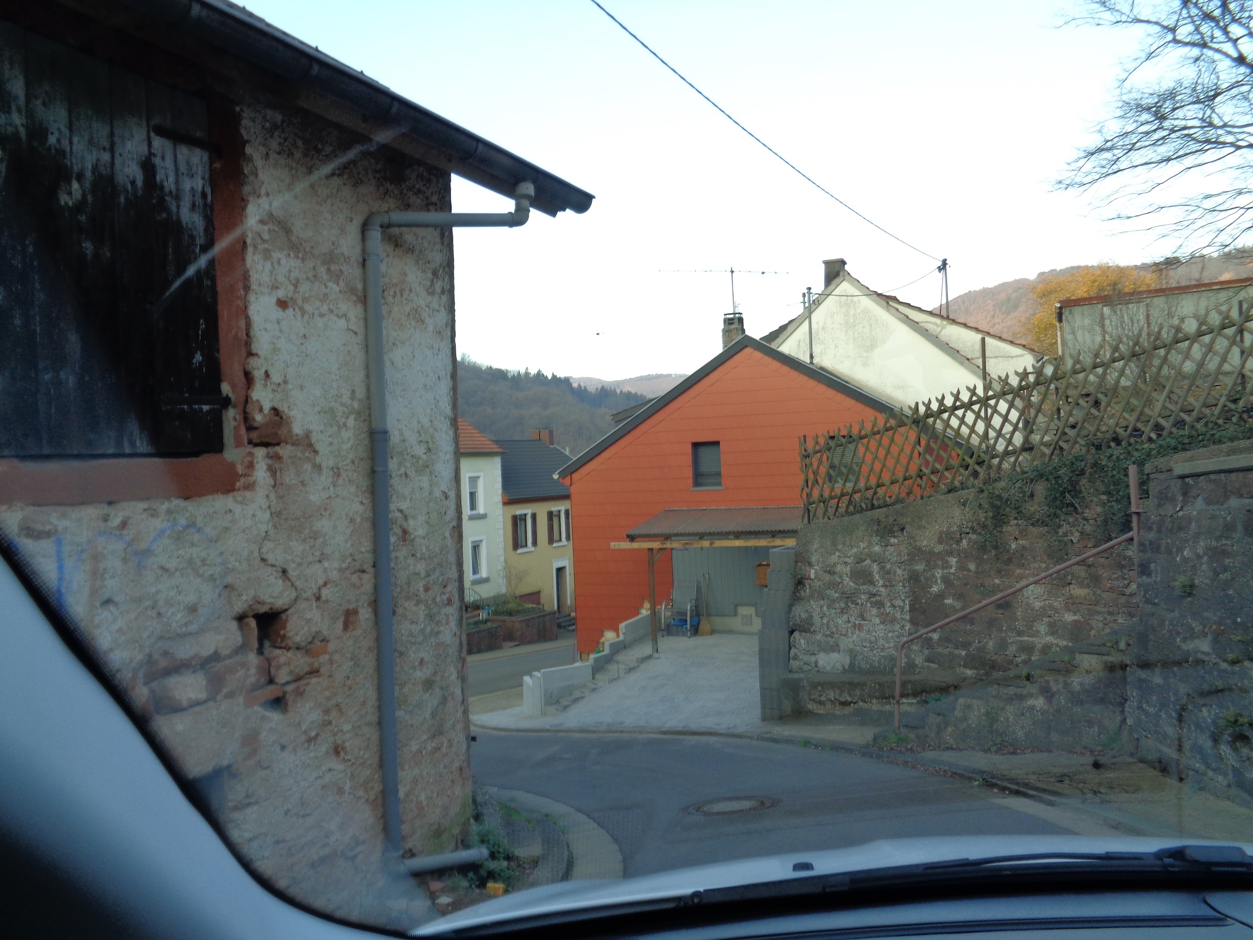 Zufahrt zum "Parkplatz"