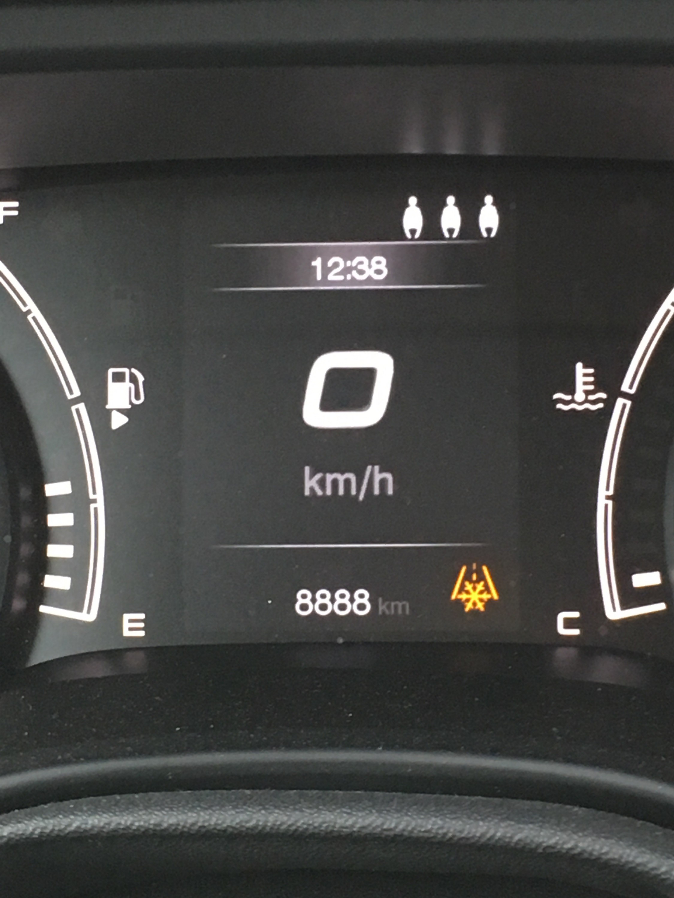 8888 km heute, bis dahin alles vom feinsten