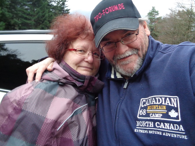 Elke und ich wieder auf Fototour