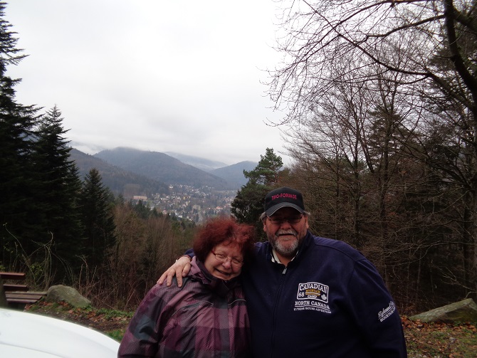 Elke und ich wieder auf Fototour