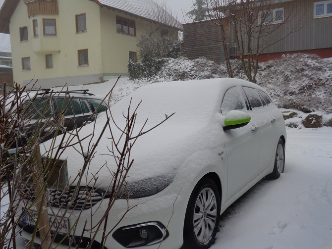 Schneesturm? Das war alles!