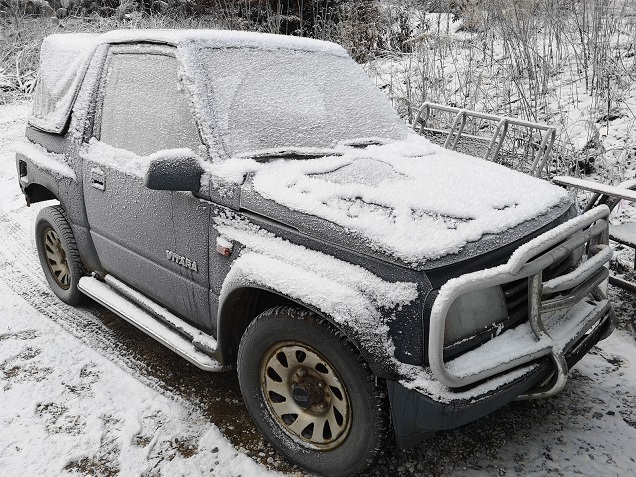 Tagestemperaturen um -6 Grad und Nachts bei -12 Grad.