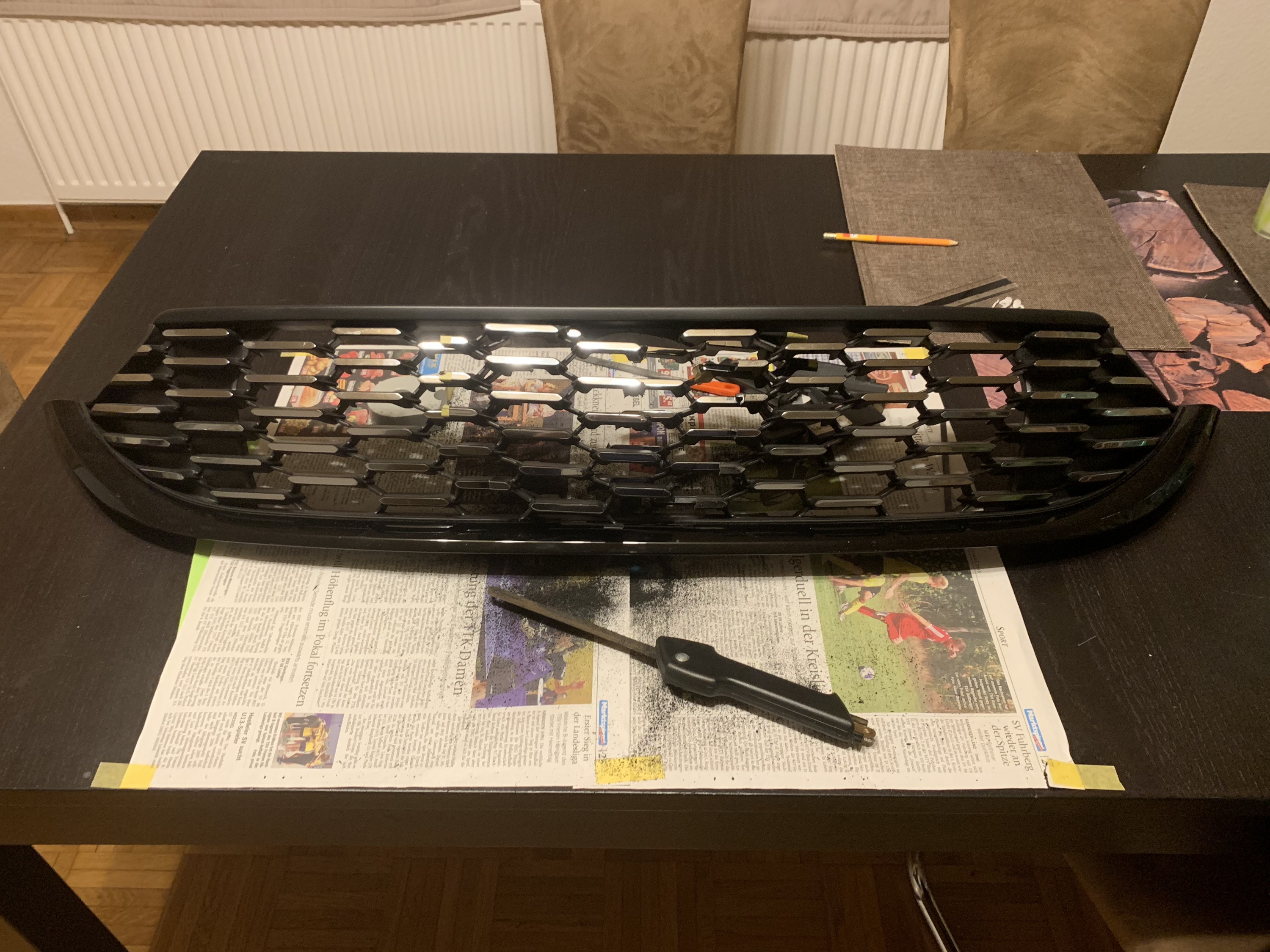 Projektname: Cleaner Grill - Es geht voran