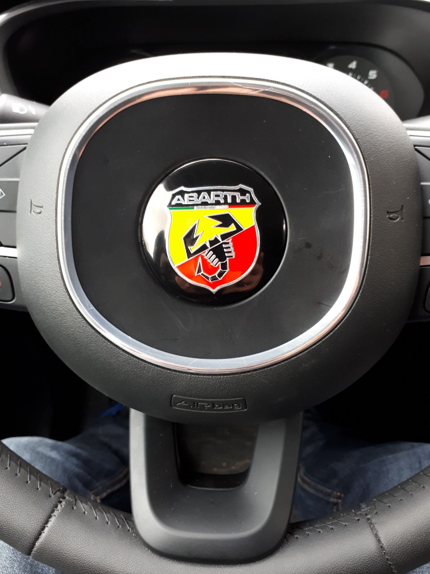 Abarth Logo Lenkrad