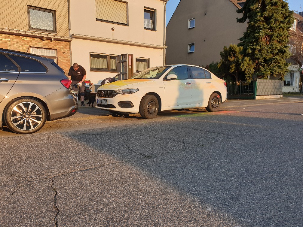 Sonnenbrand auf Limo