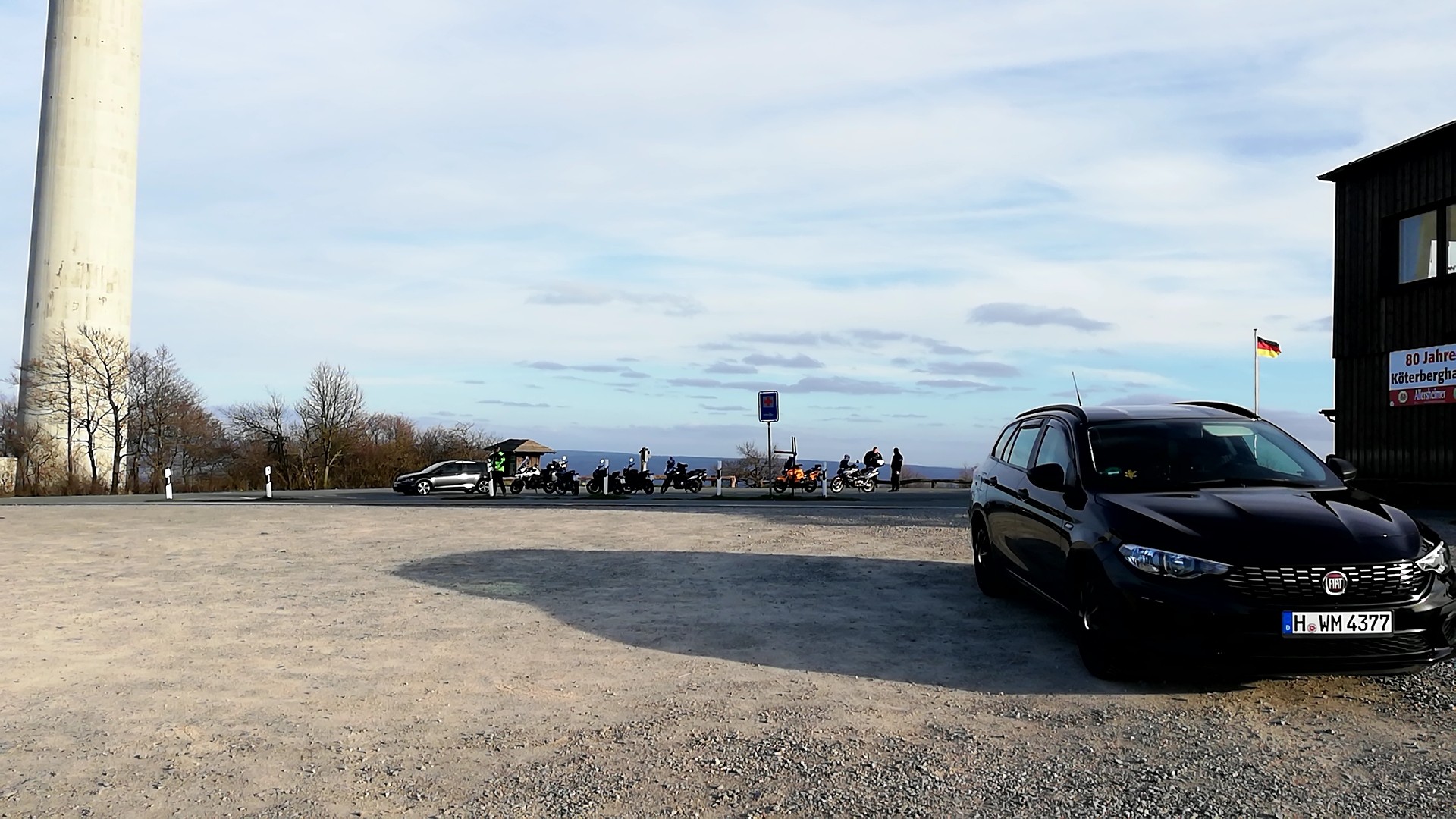 Motorradtreffpunkt am Köterberg