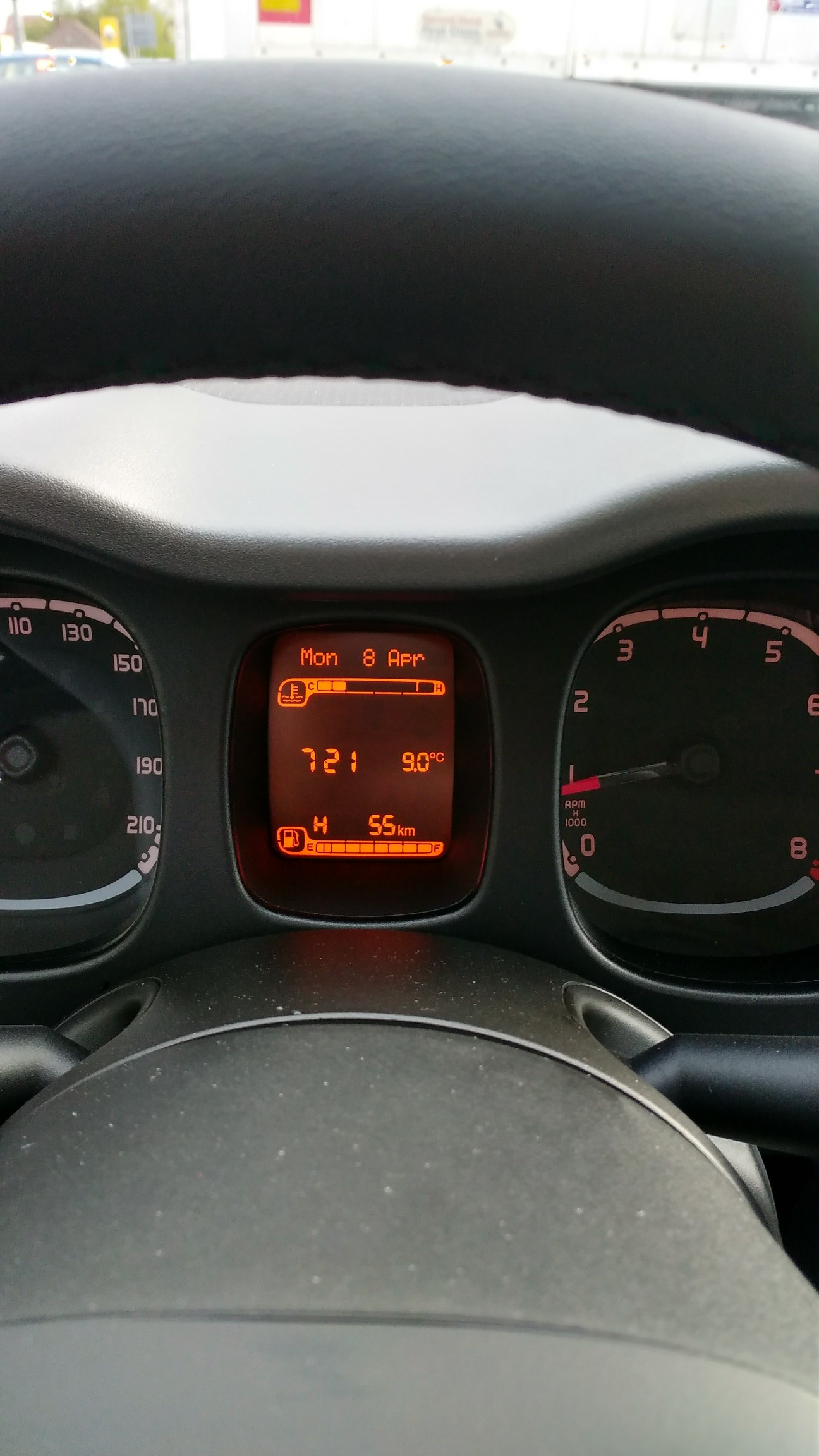 Ich darf mal wieder Panda fahren