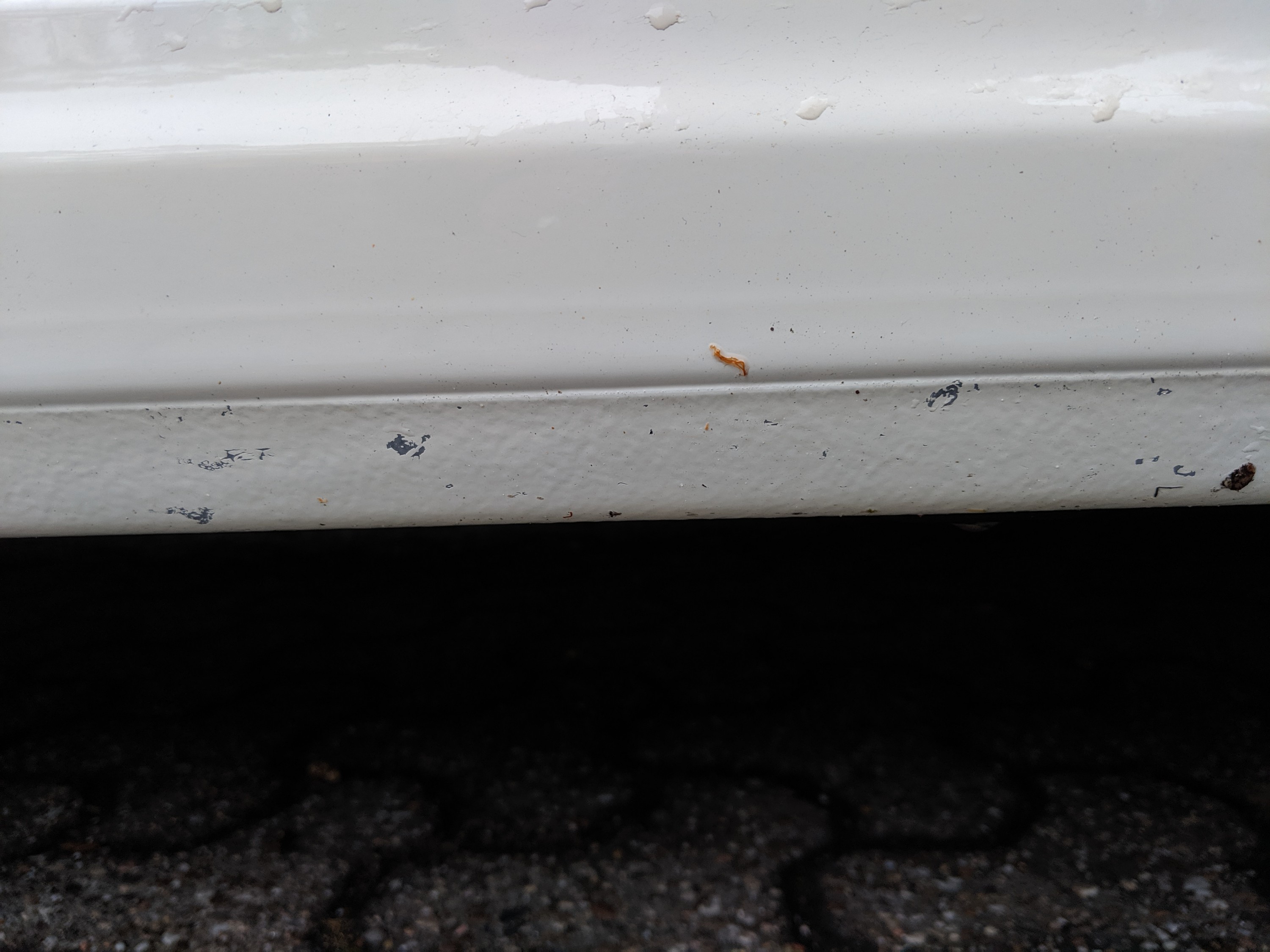 Da ist doch glatt der Lack ab