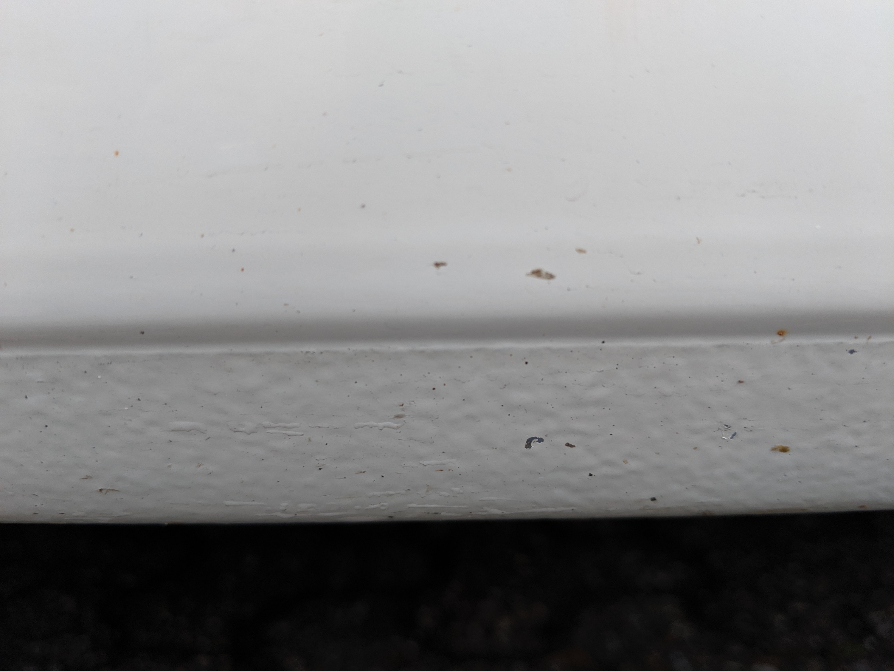 Da ist doch glatt der Lack ab