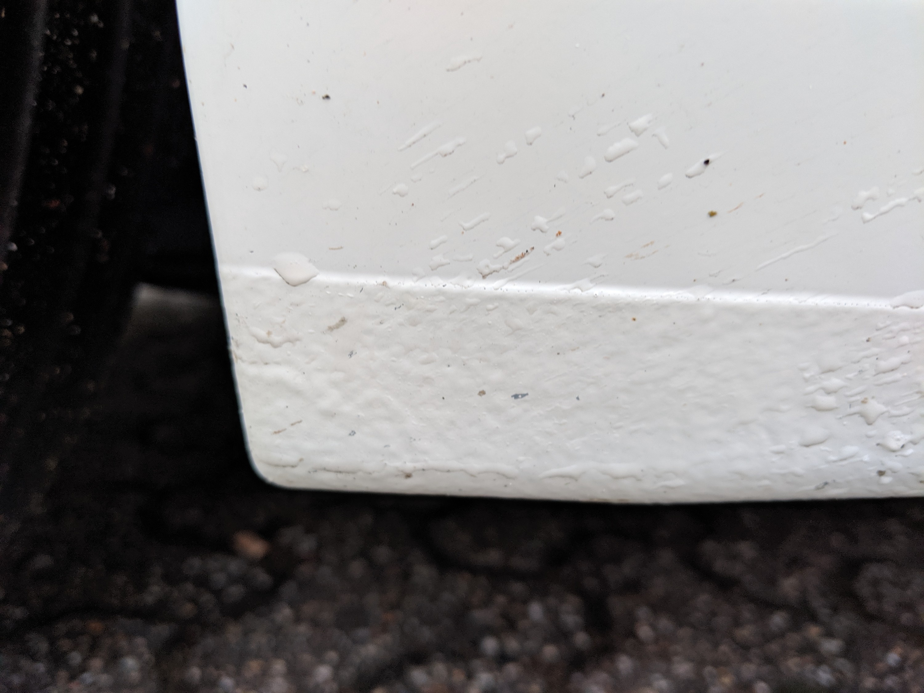 Da ist doch glatt der Lack ab