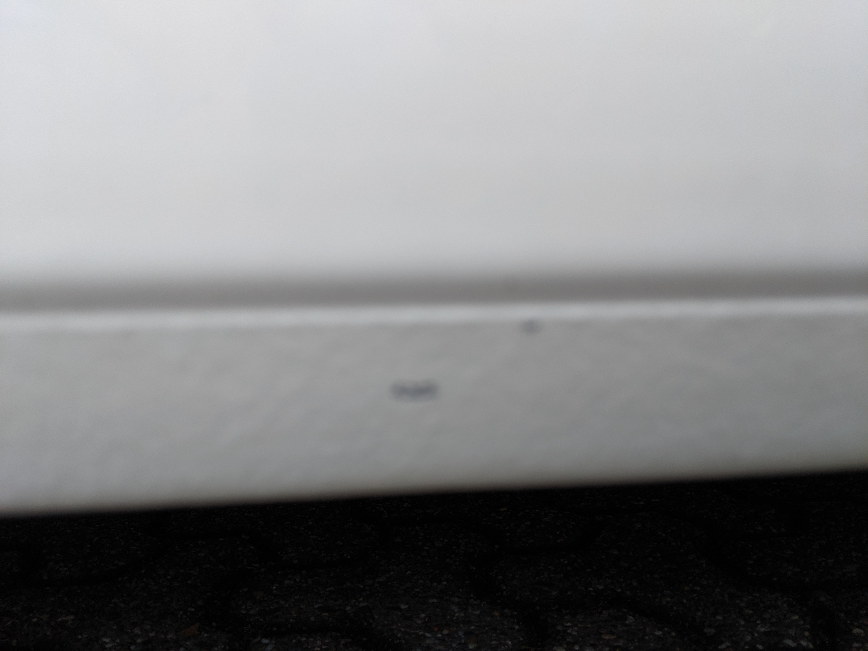 Da ist doch glatt der Lack ab