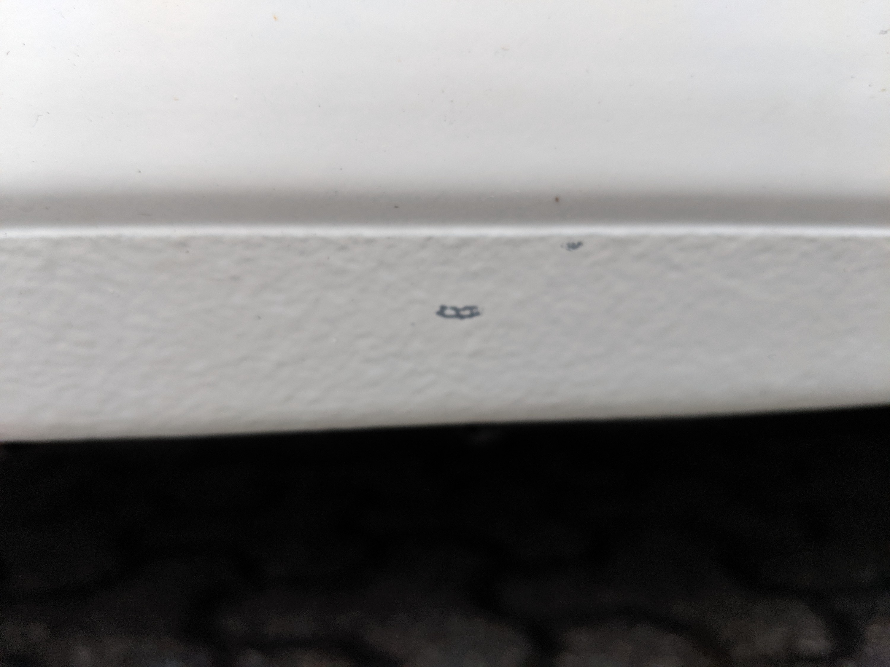 Da ist doch glatt der Lack ab