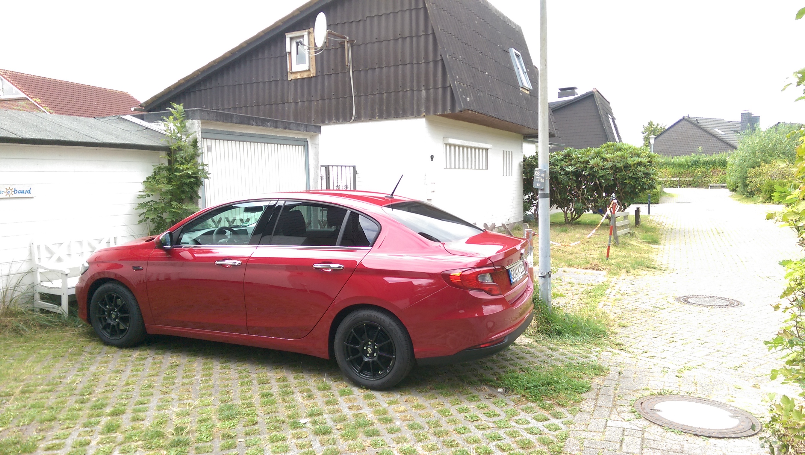 Mit dem Tipo an der Nordsee