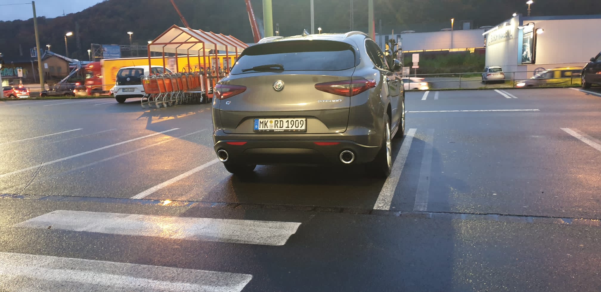 Alfa Romeo Stelvio Super 2.2 L 210 PS Neues Familien Mitglied