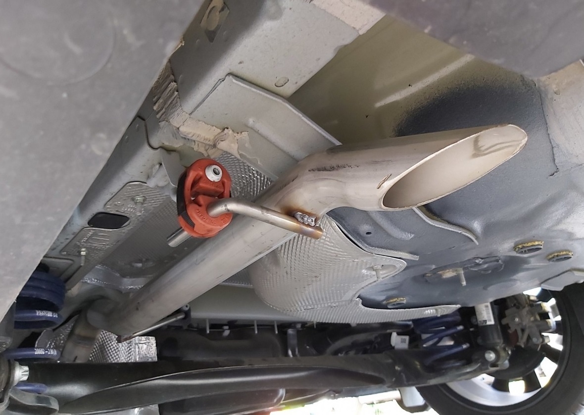 Sound clip 1.4 T-jet Cold start rear muffler delete