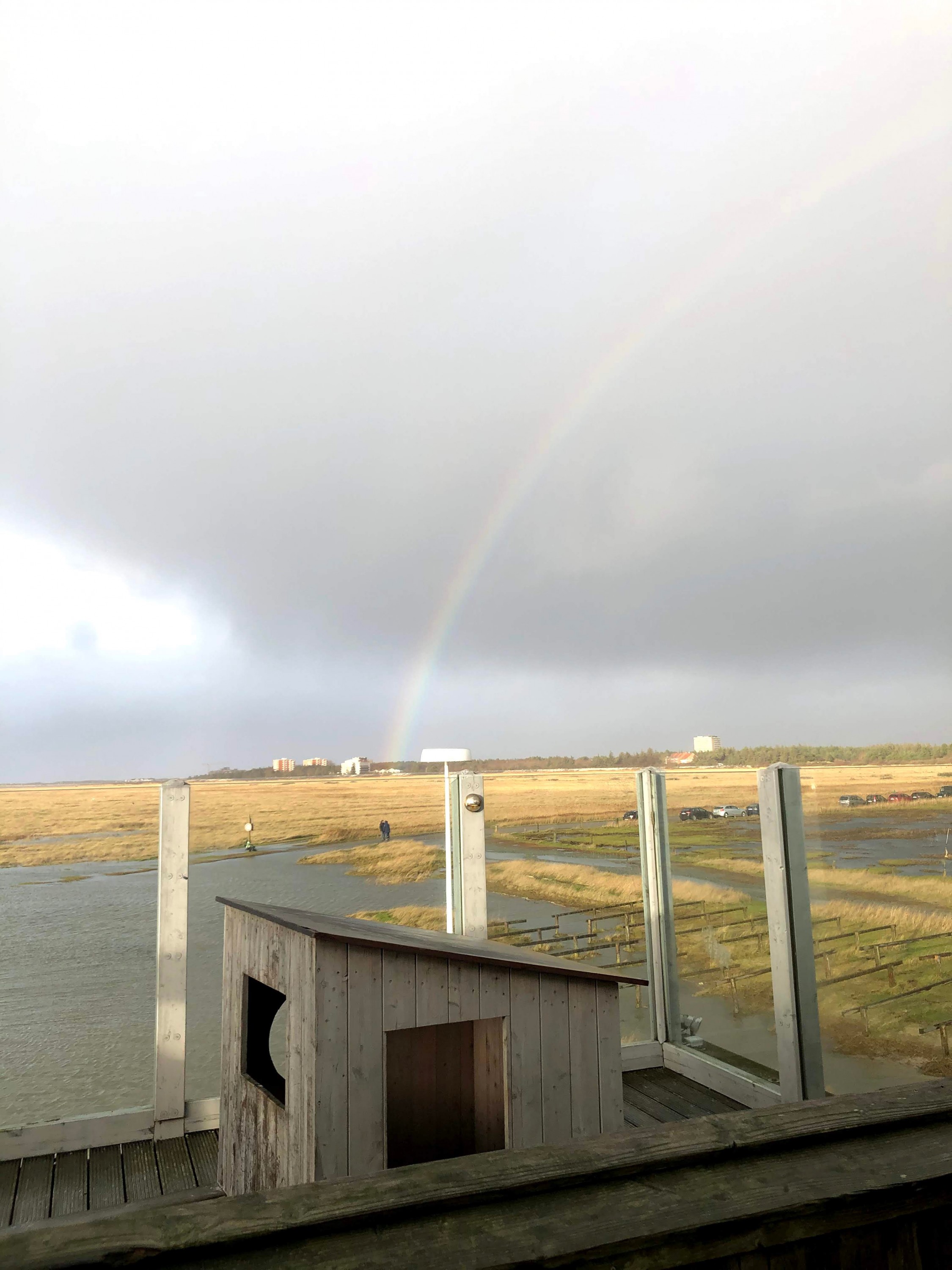 Regenbogen am Südstrand