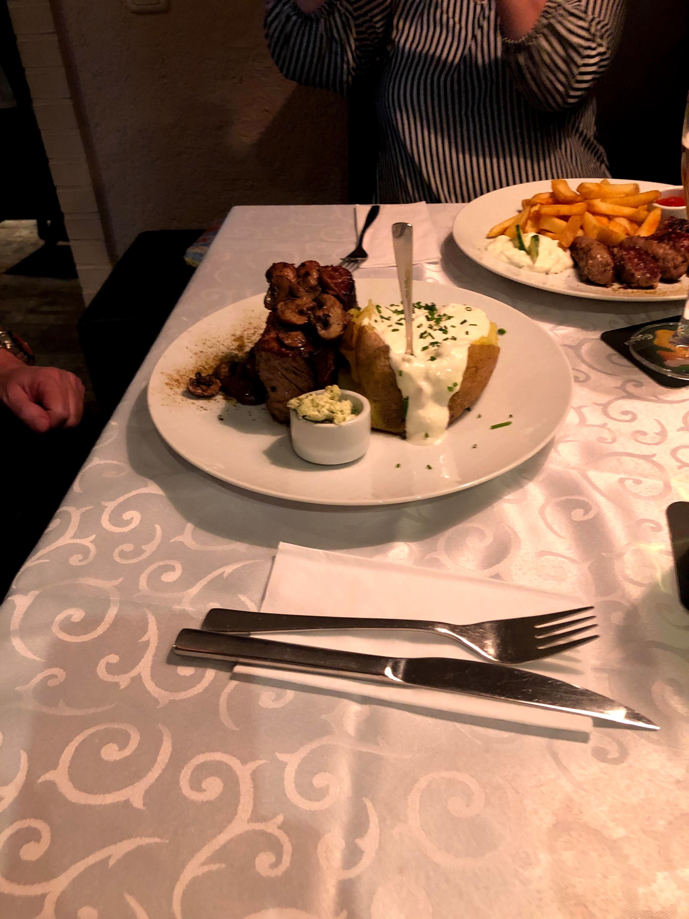 Mein 400 Gramm Steak