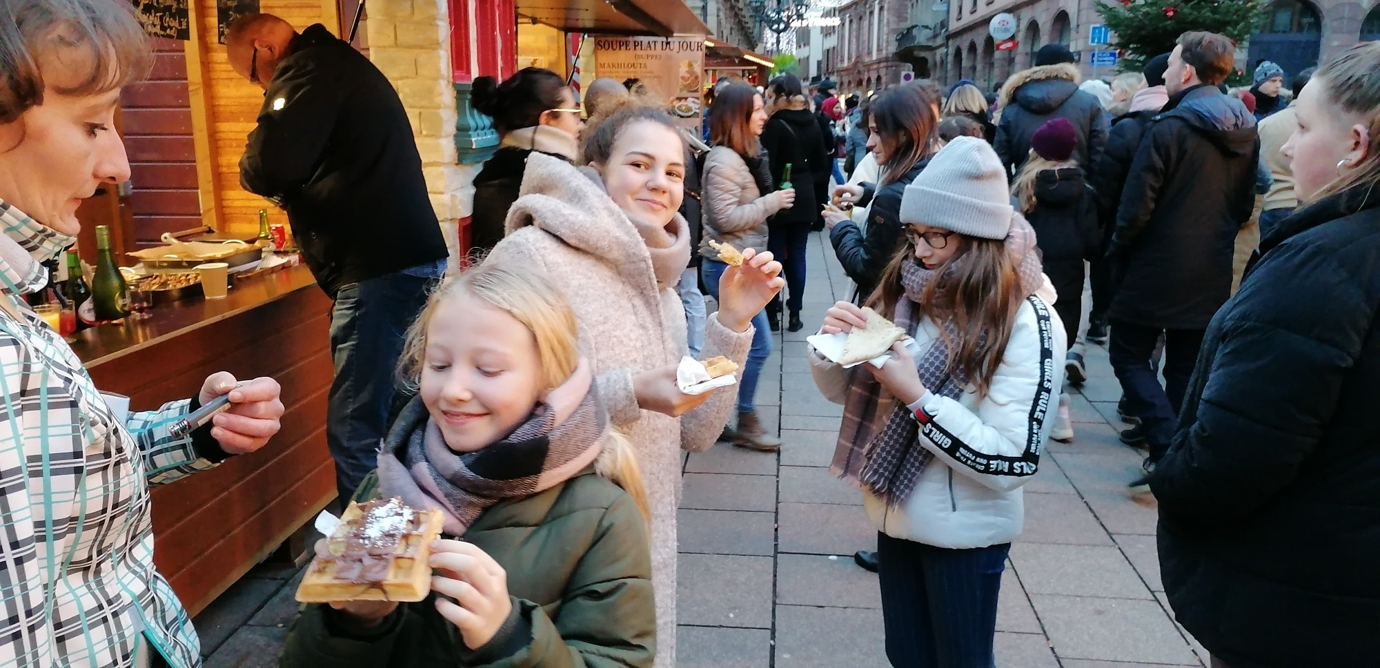 Mit der Tipo Clique auf dem Weihnachtsmarkt in Straßburg