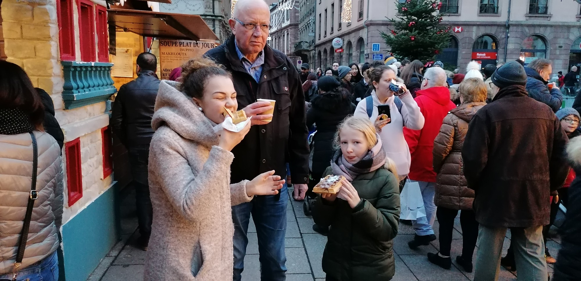 Mit der Tipo Clique auf dem Weihnachtsmarkt in Straßburg