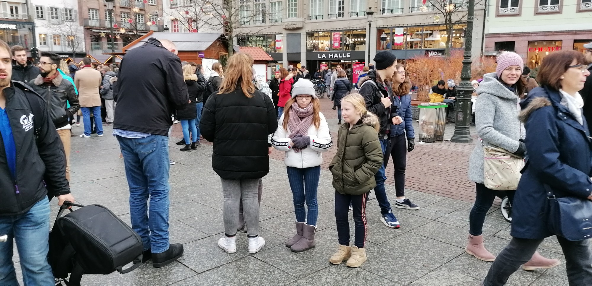 Mit der Tipo Clique auf dem Weihnachtsmarkt in Straßburg
