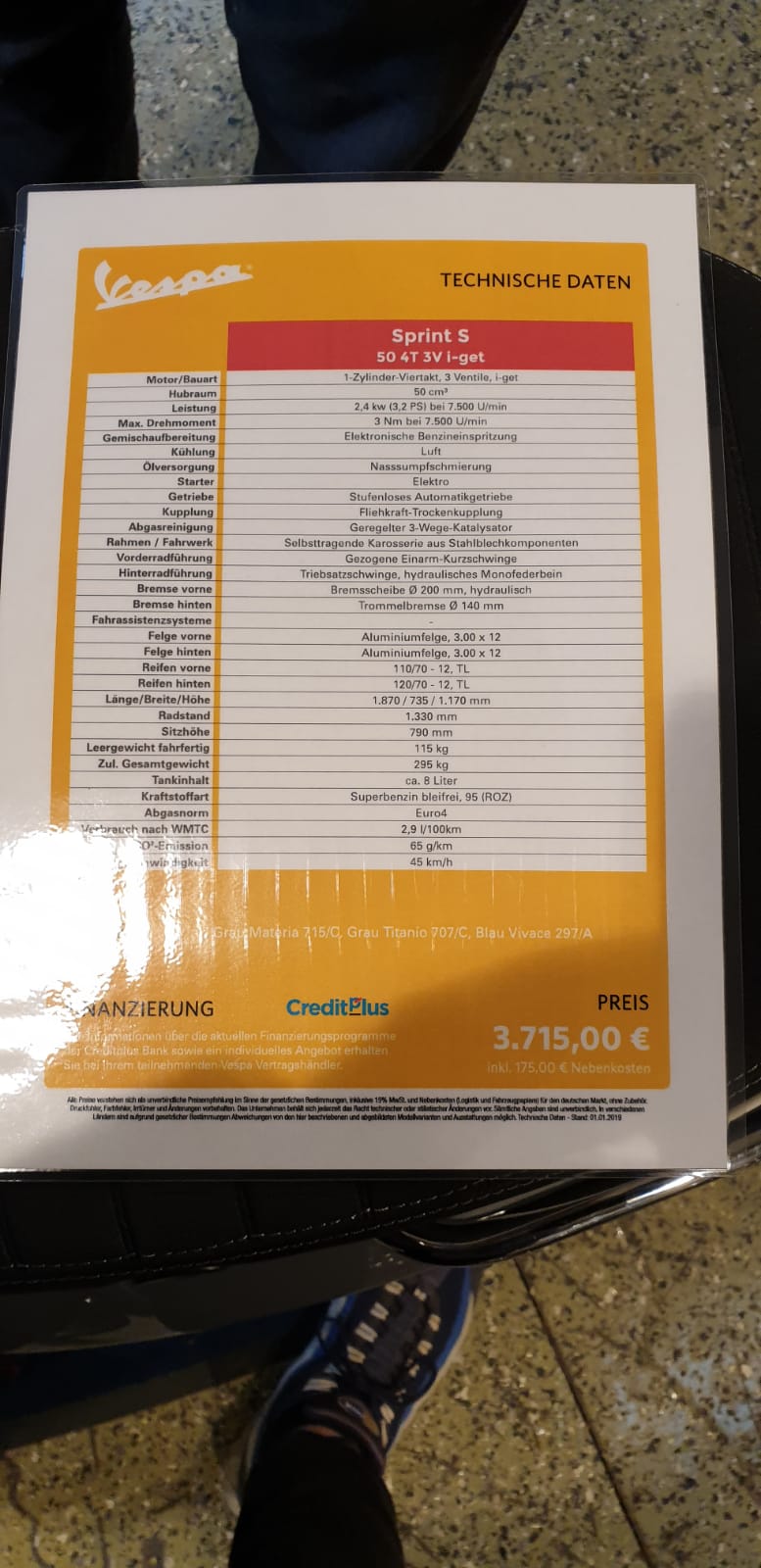 Meine Neue Vespa