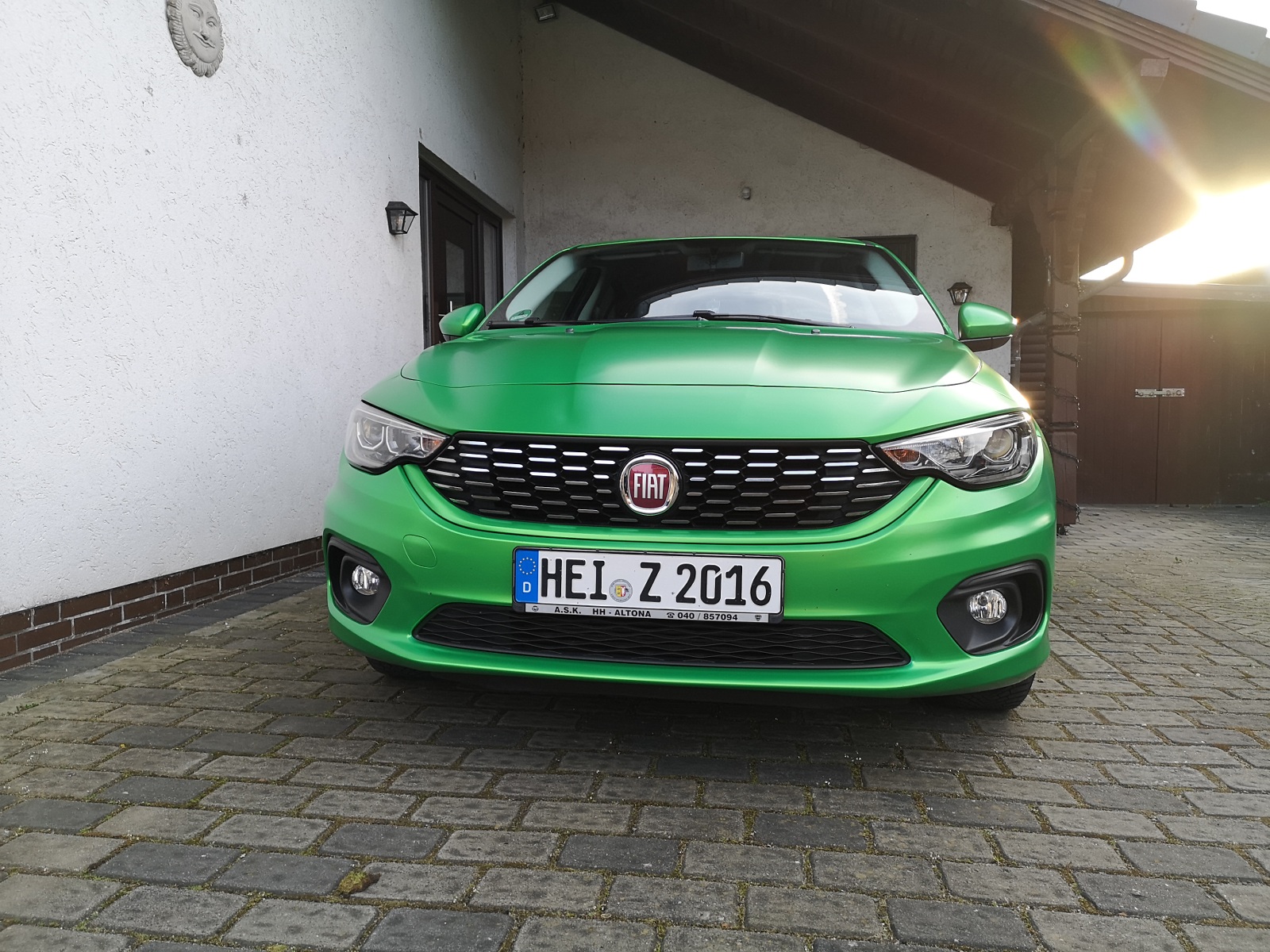 Das grüne Monster ist zu Hause angekommen