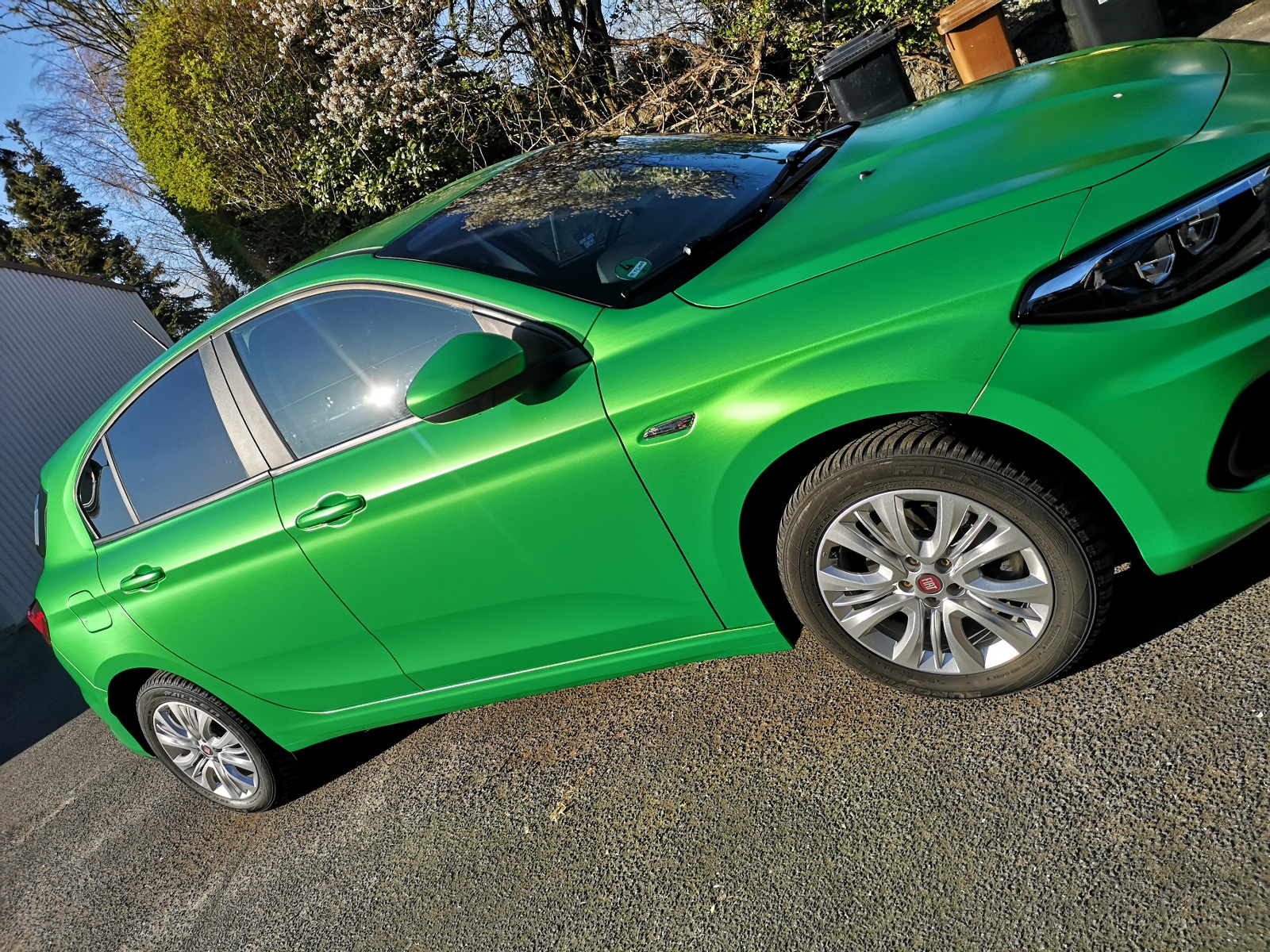 Das grüne Monster ist zu Hause angekommen