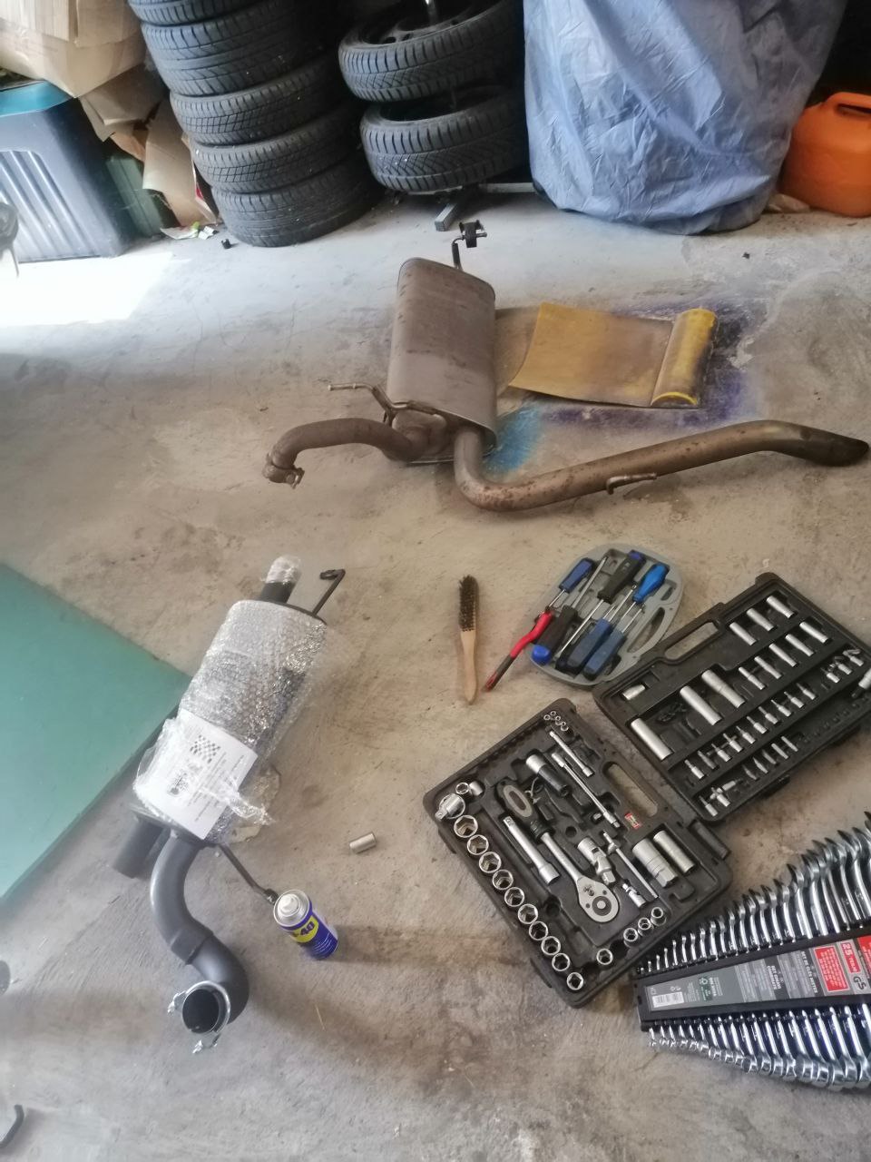 Serie gegen Ulter Sprtauspuff