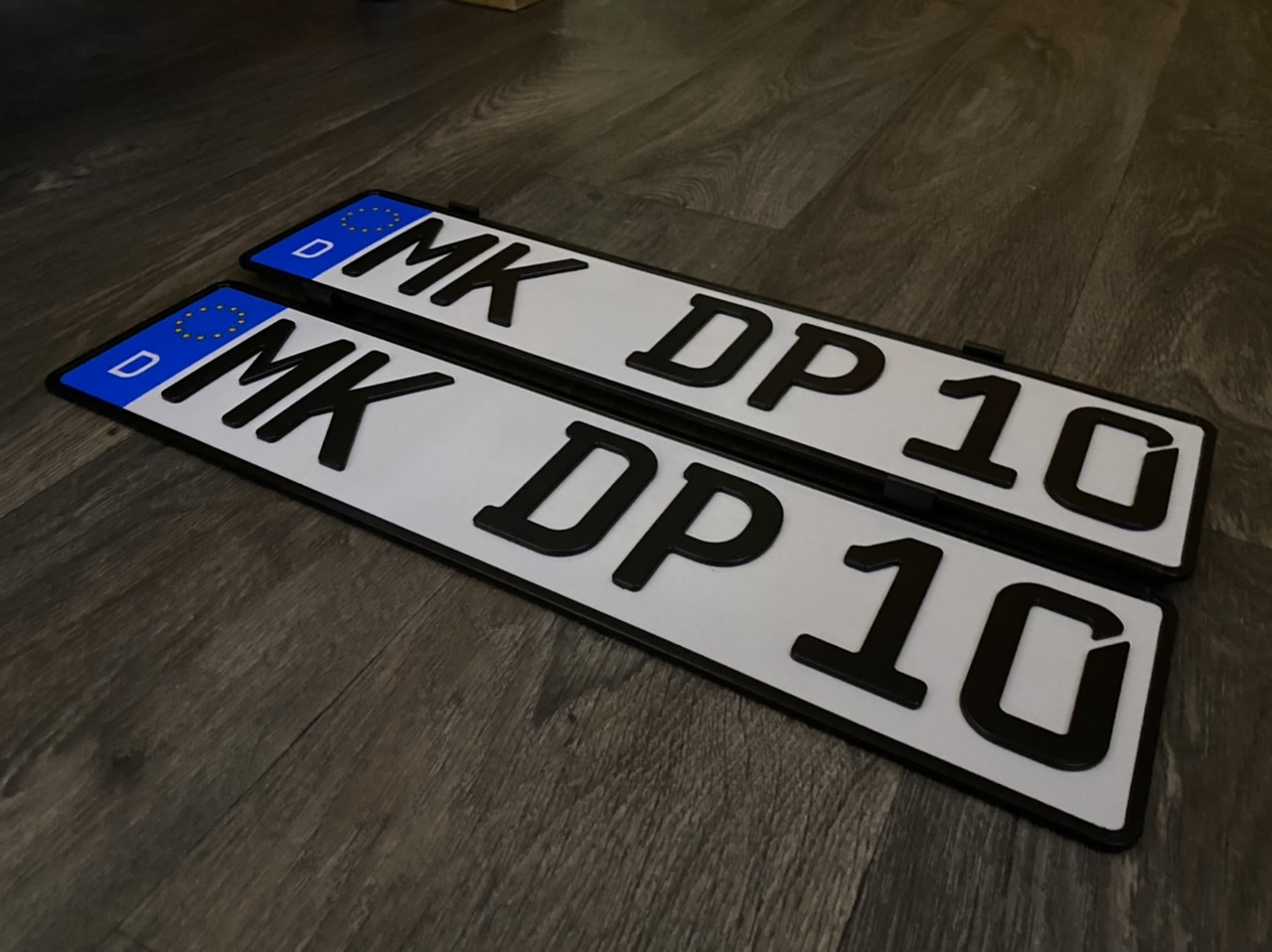 3D Kennzeichen Mega geil