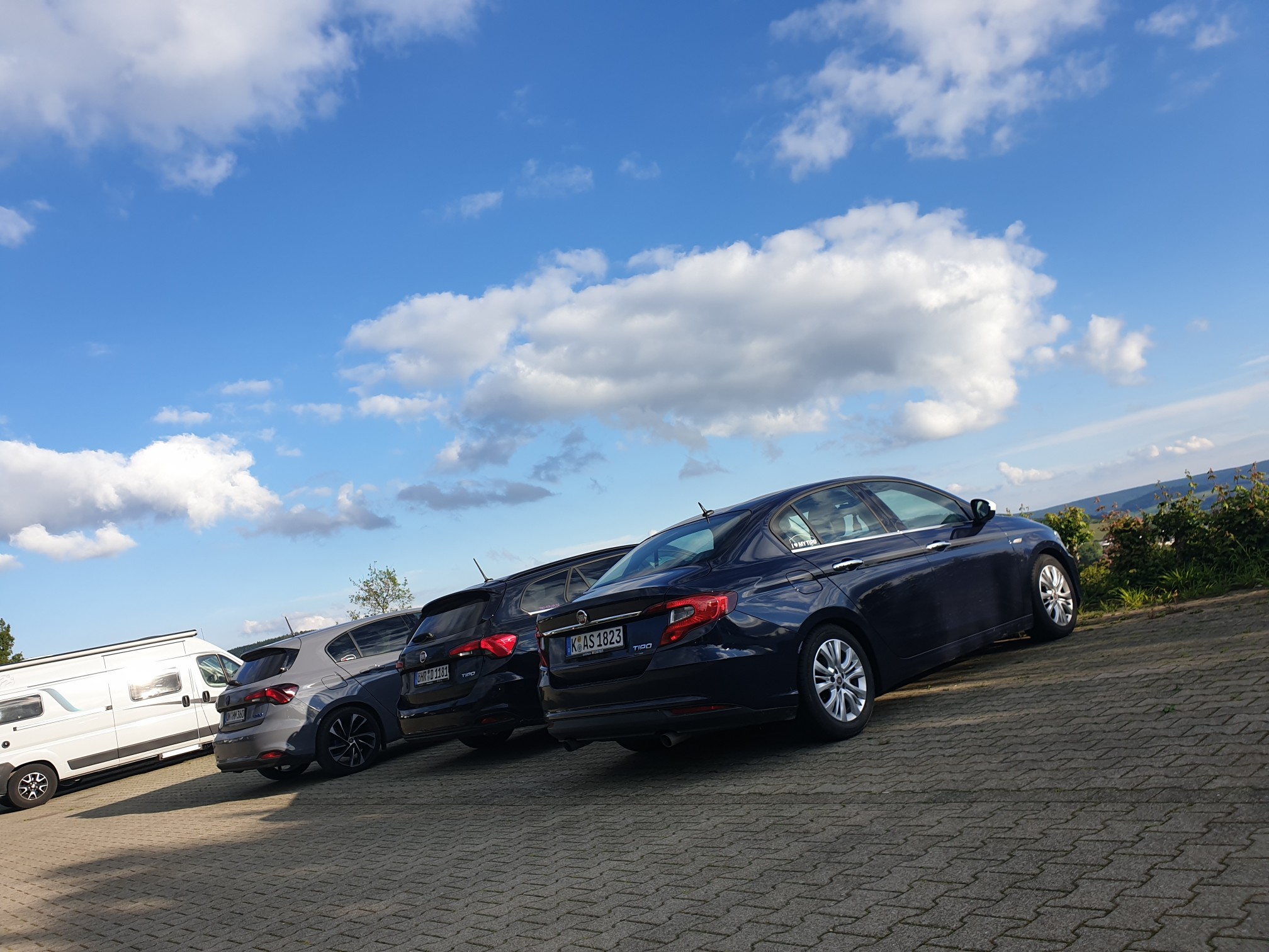 Alle 3 Tipo Bauformen warten auf Action