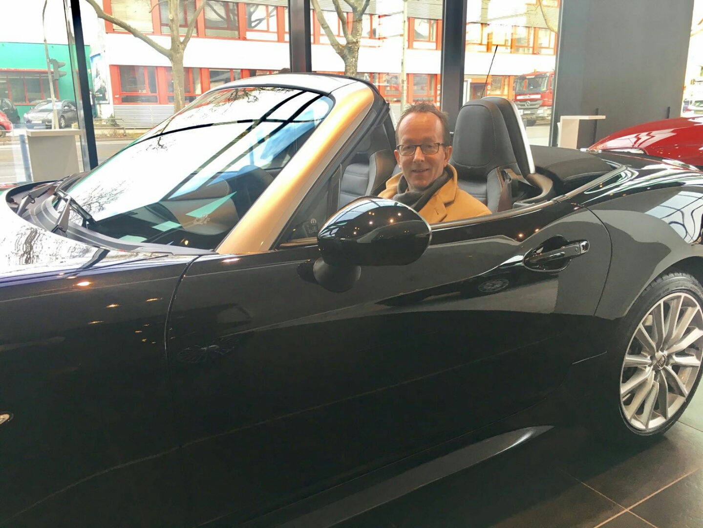 Probe sitzen im Spyder