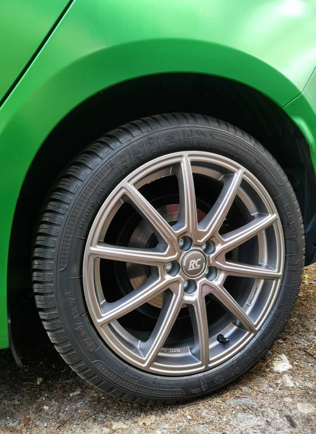 Neue Felgen sind drauf!