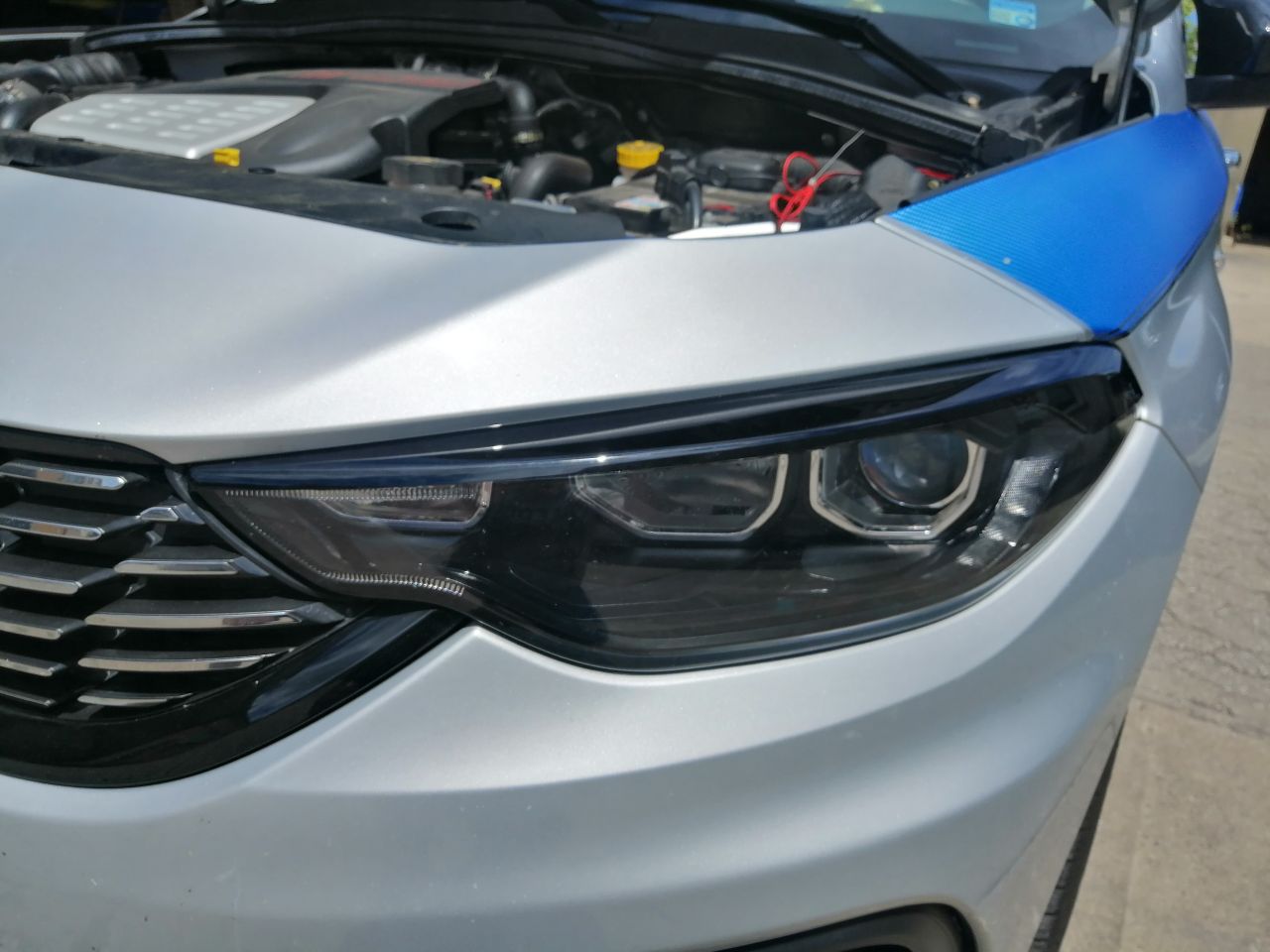 Böser Blick im Detail