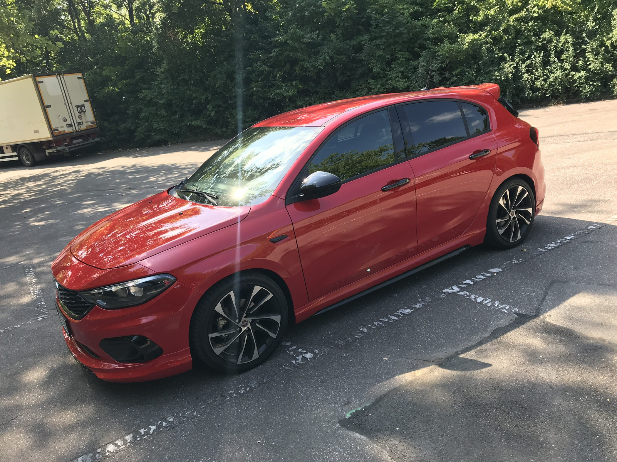 Seitenblinker in schwarz