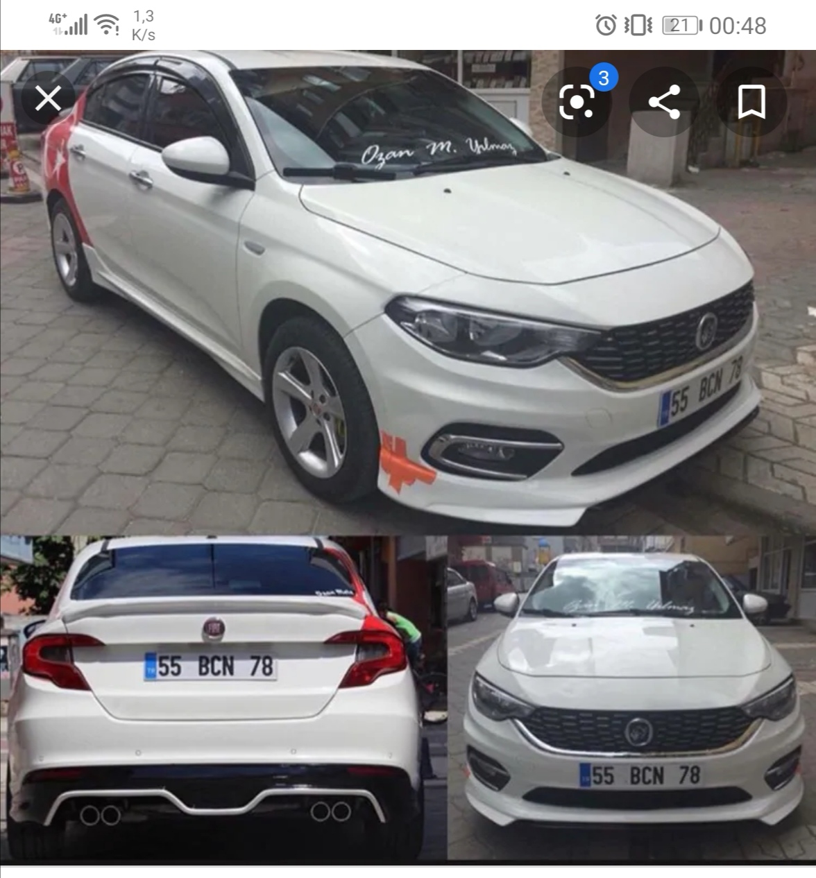 Tipo's Egea's in der Türkei