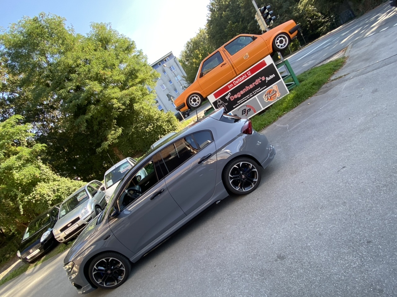 Heute mal denn sonnigen Wetter genießen.