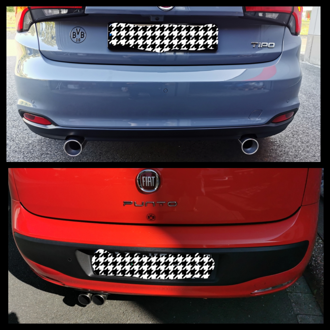 Tipo und Punto Hintern