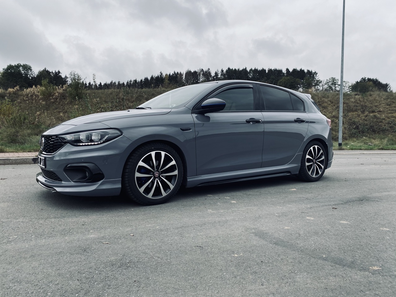 Fiat Tipo Sport Frisch gewaschen.