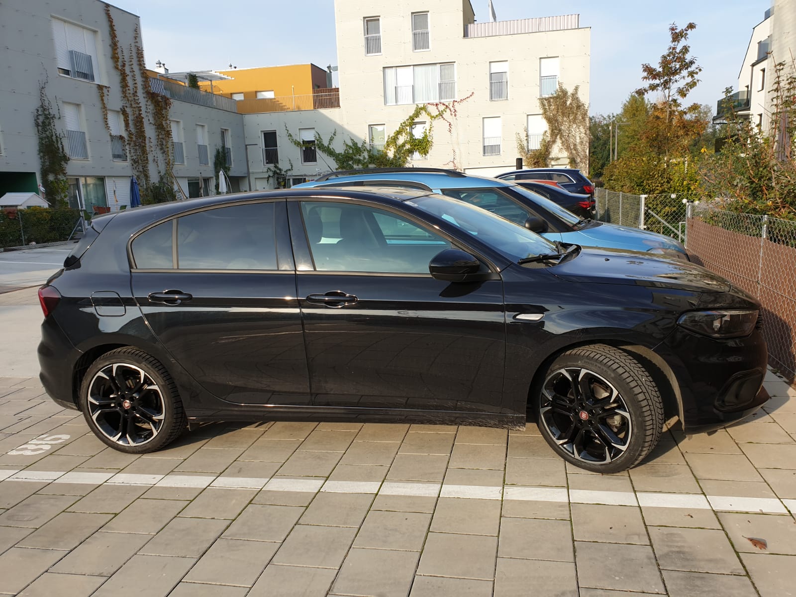 Winterreifen montiert