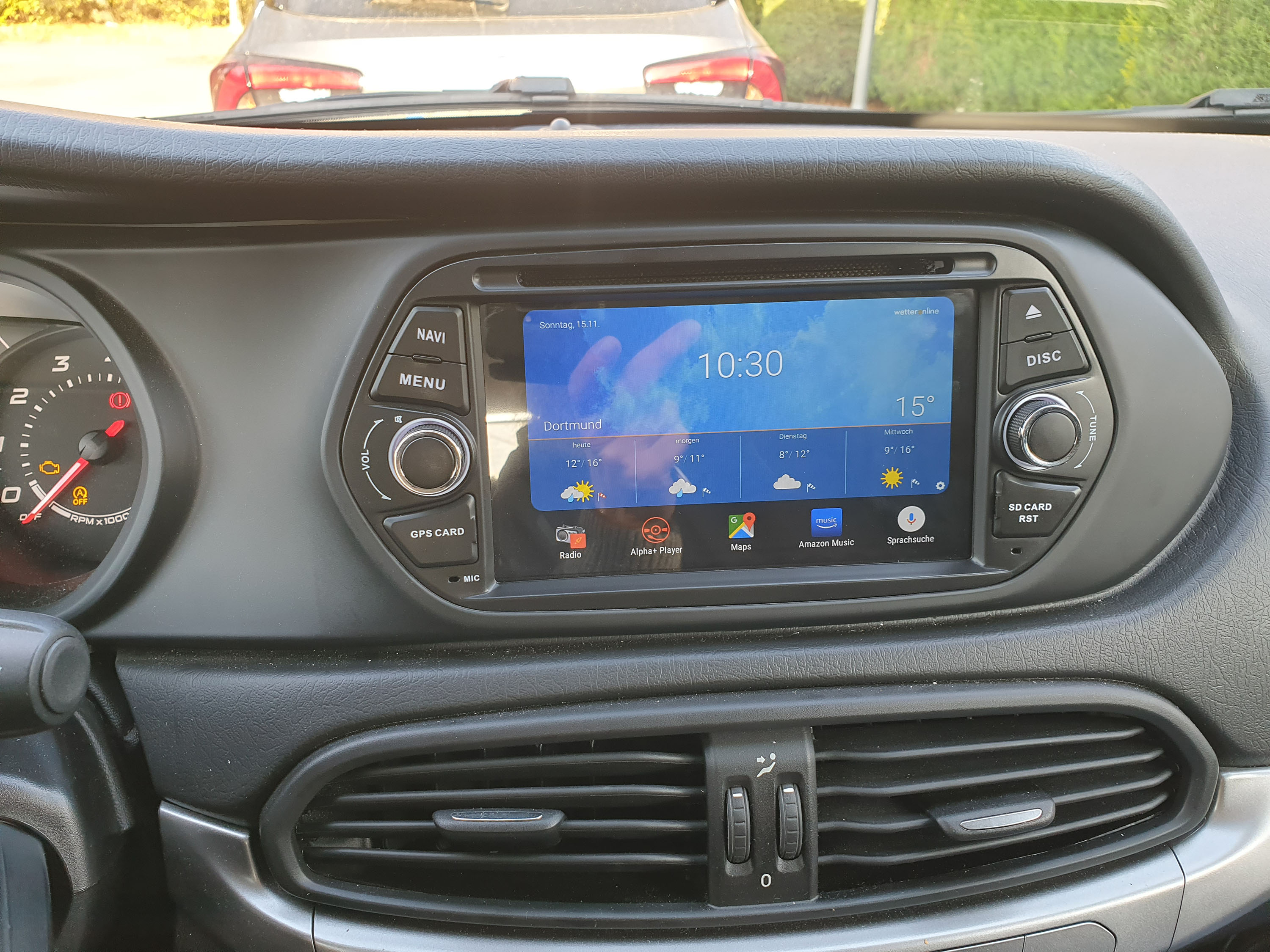 Android-Navi  - Startbildschirm