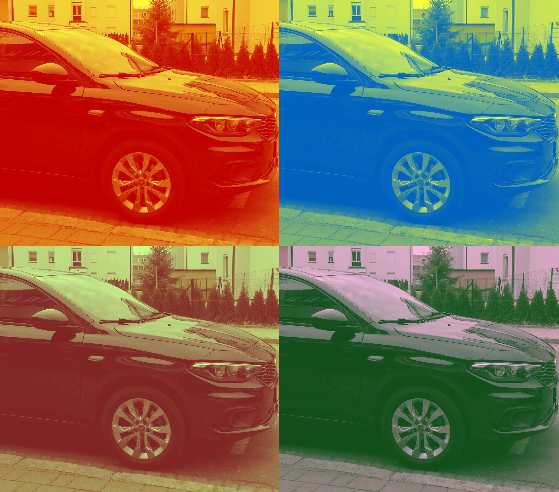 Das schönste Auto der Welt mal mit PopArt in Szene gesetzt :-)