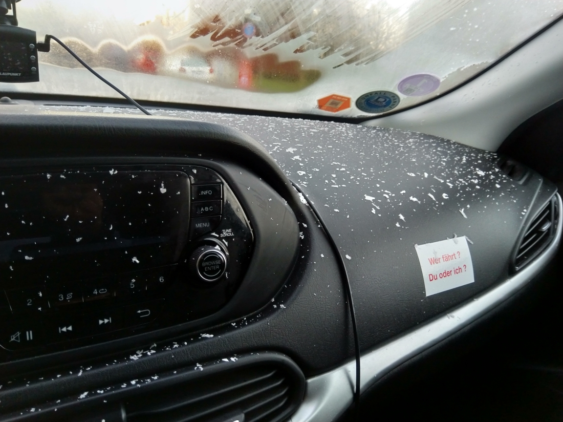 Schnee & Sonne an einem Tag