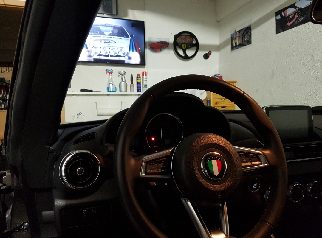 Spider mit neuem Lenkrad