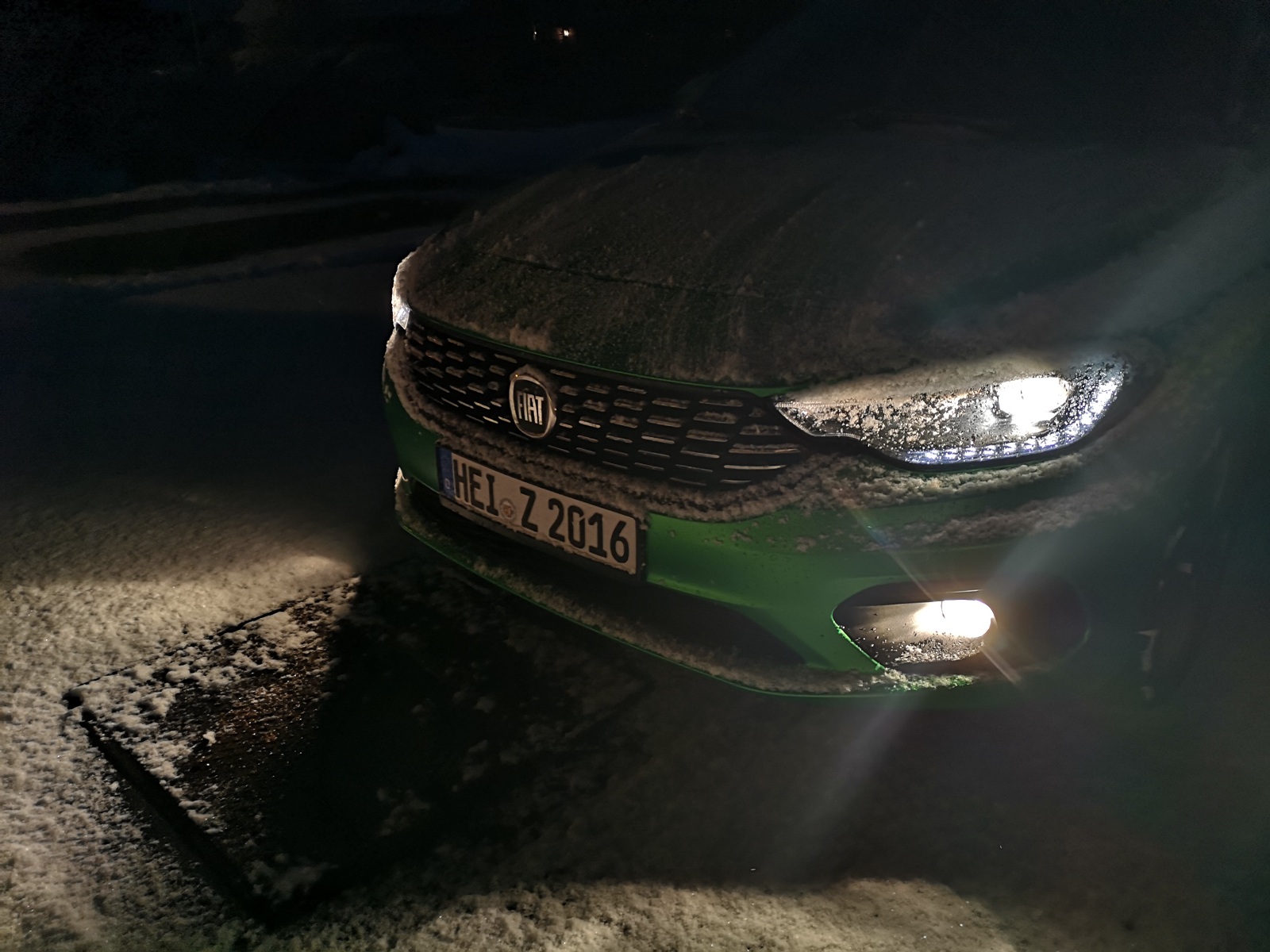 Der Tipo trotzt dem Mistwetter