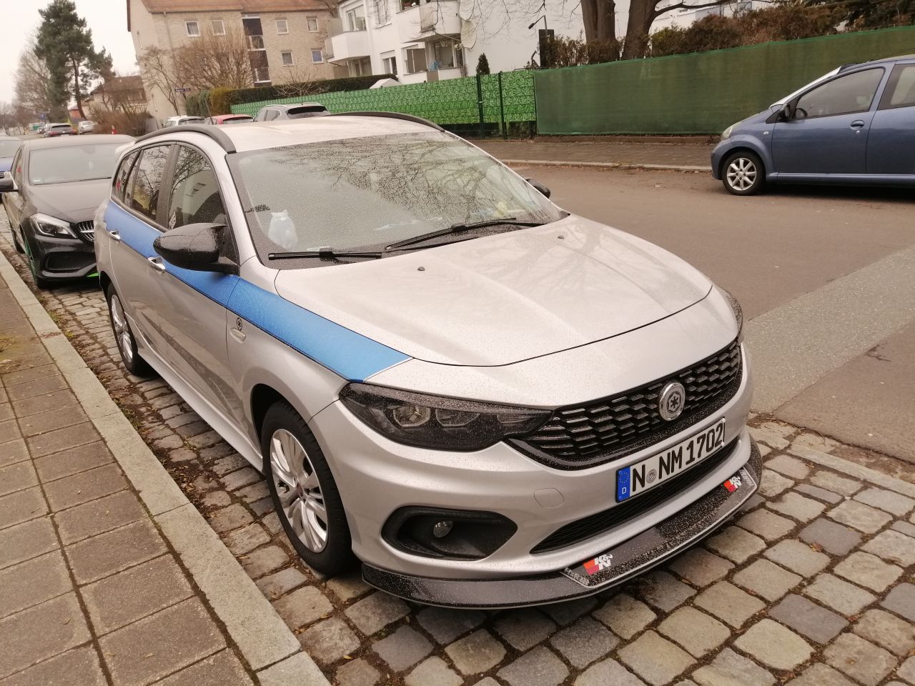 Vor zwei Tagen aufwendig geputzt und dann....