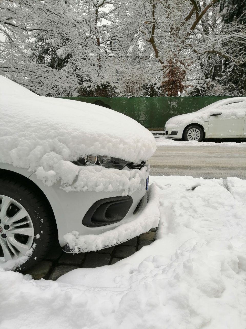 Der Schnee in Nürnberg