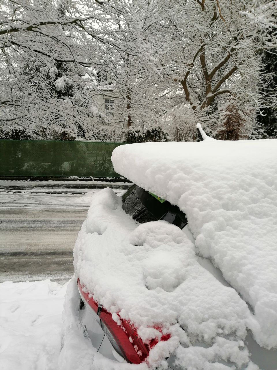 Der Schnee in Nürnberg