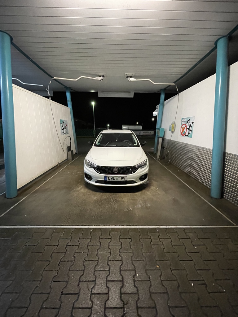 Bilder vom gestrigen abendlichen Waschen