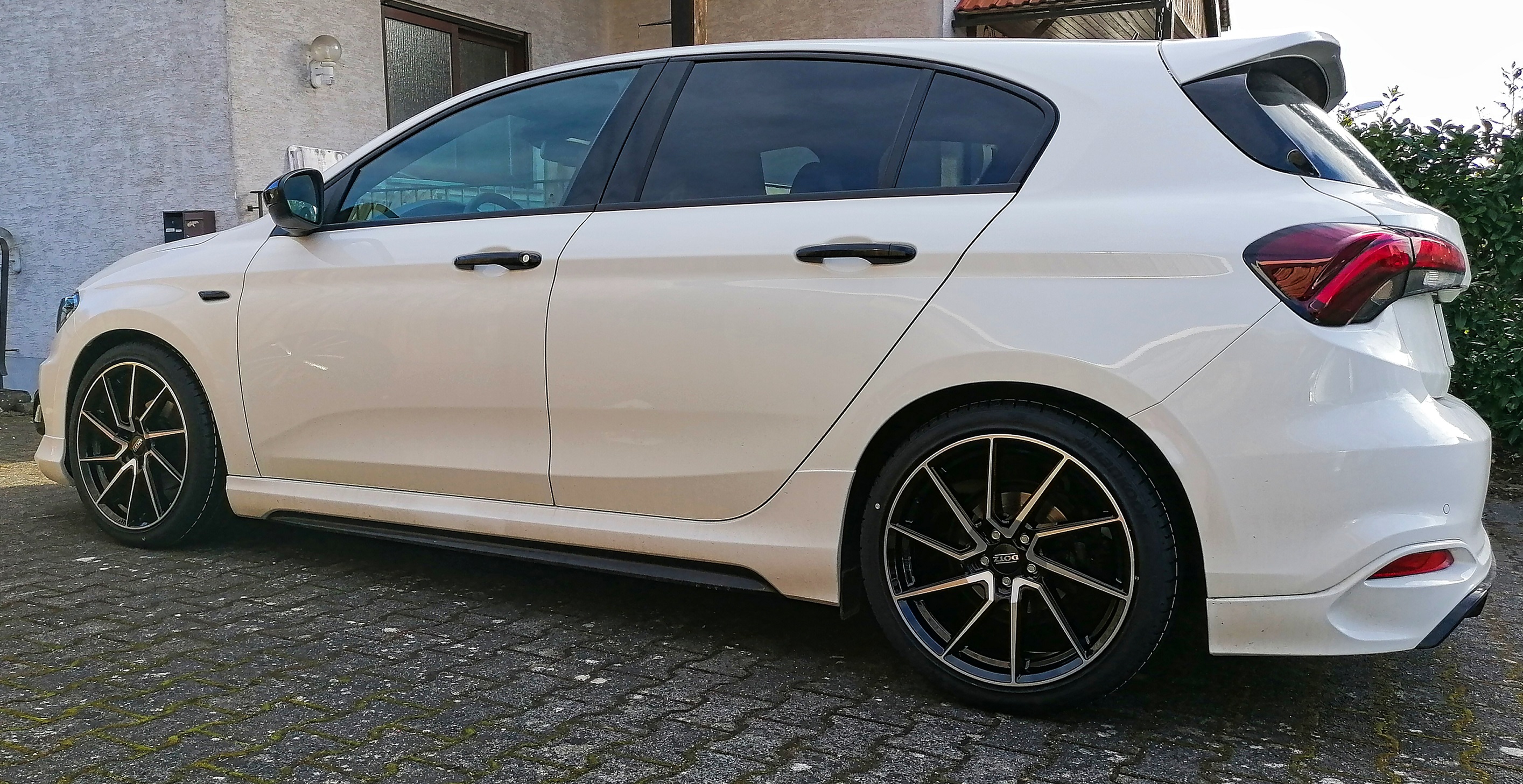 Mal schnell eine Seite zur Probe montiert.